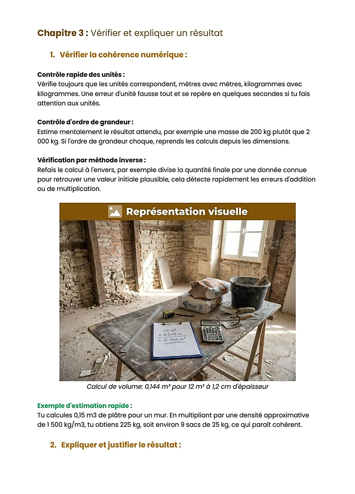 Example Fiche de Révision BP Plâtrier