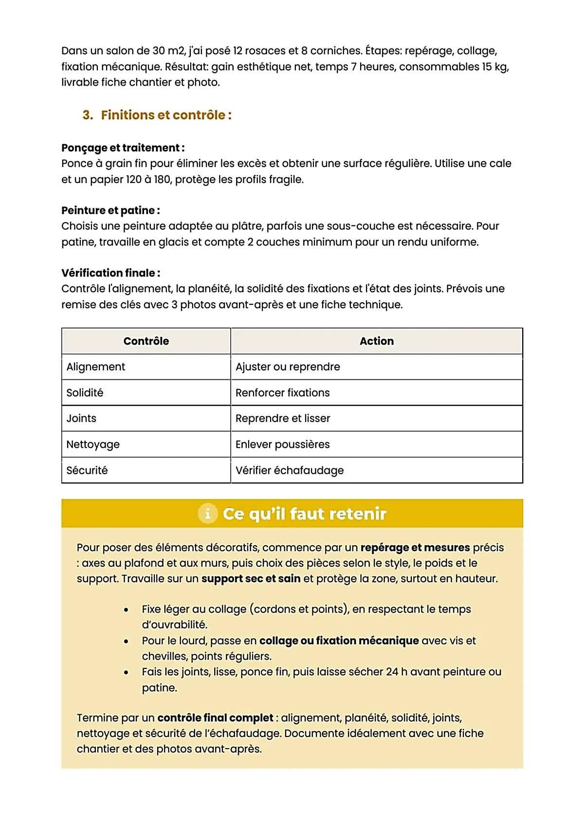 Example Fiche de Révision BP Plâtrier